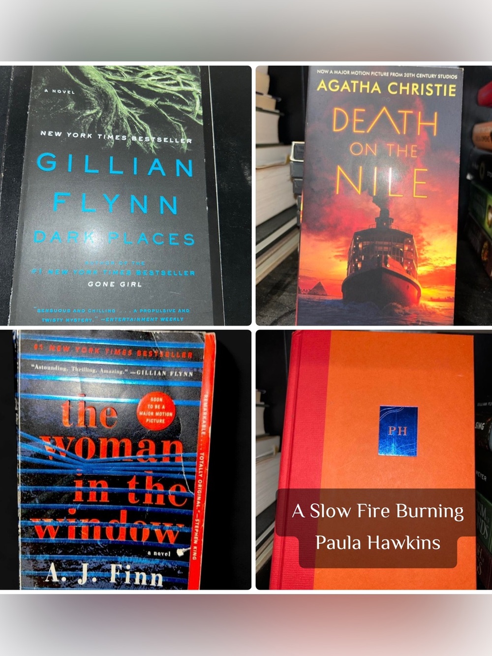 Set of 4 Mystery/ Psychological Popular Trending Novels